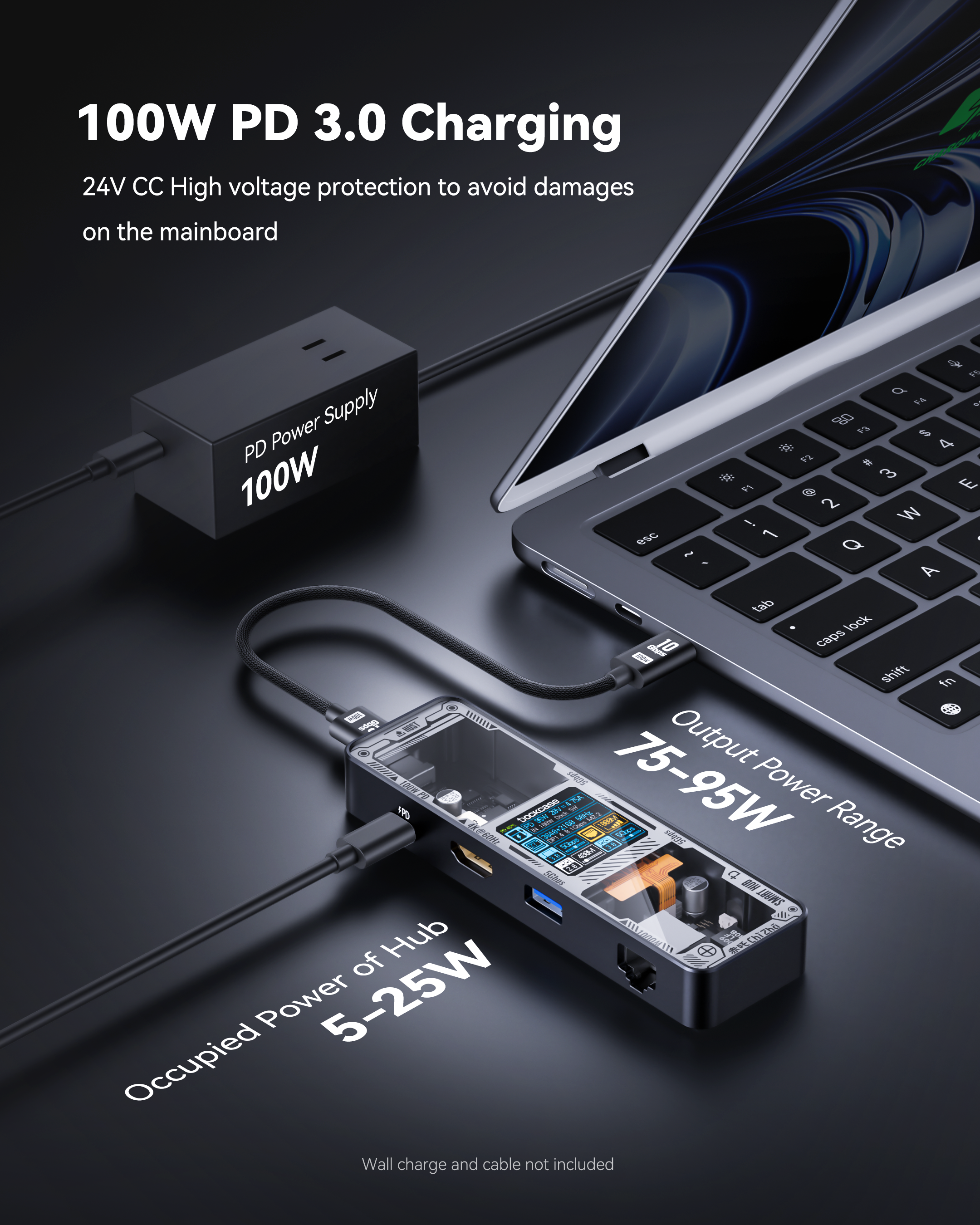 Dockcase Smart 6-in-1 USB-C Hub (Explorer Edition)