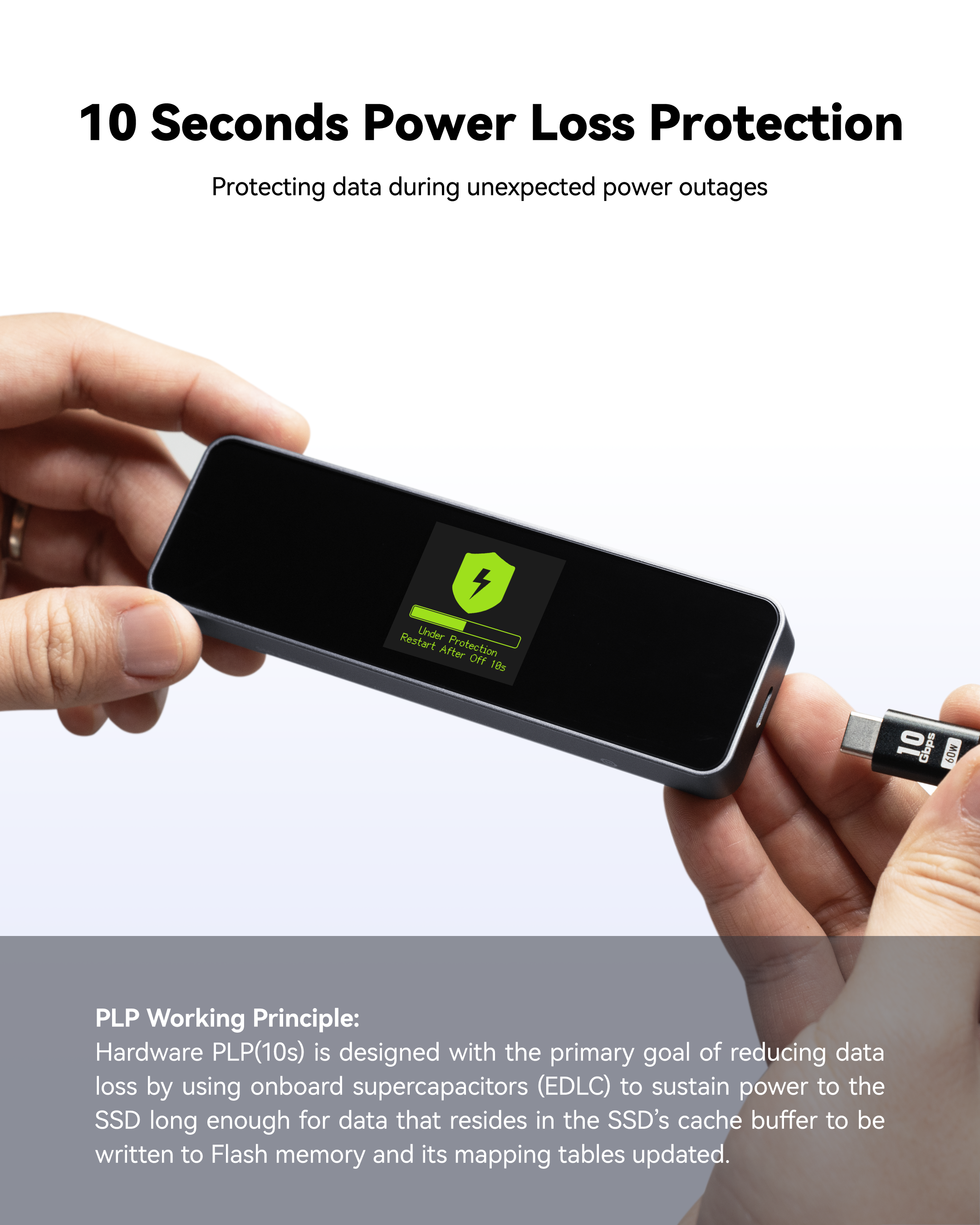 Dockcase Smart M.2 NVMe SSD Enclosure