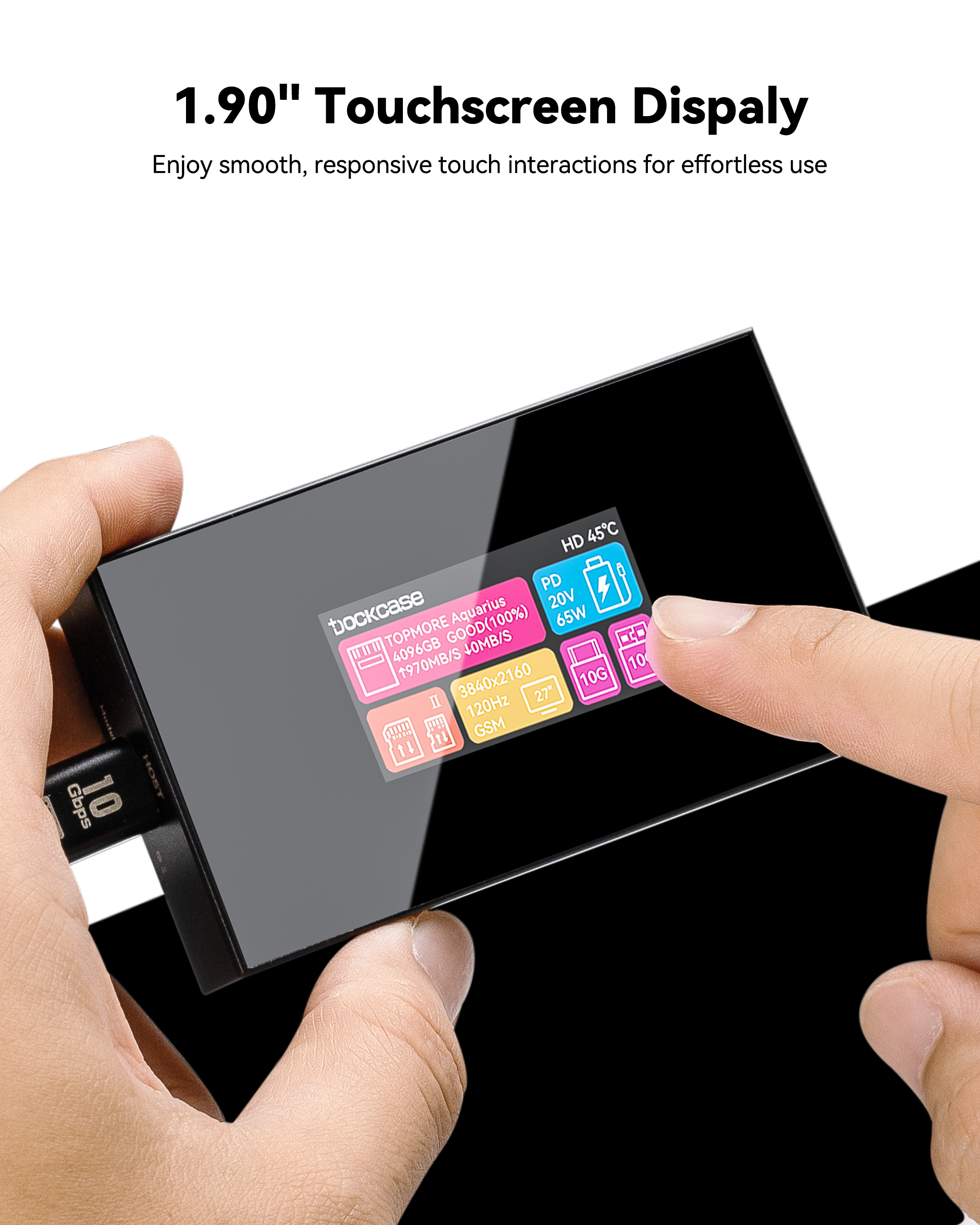 Dockcase Studio Smart 8-in-1 USB-C Hub