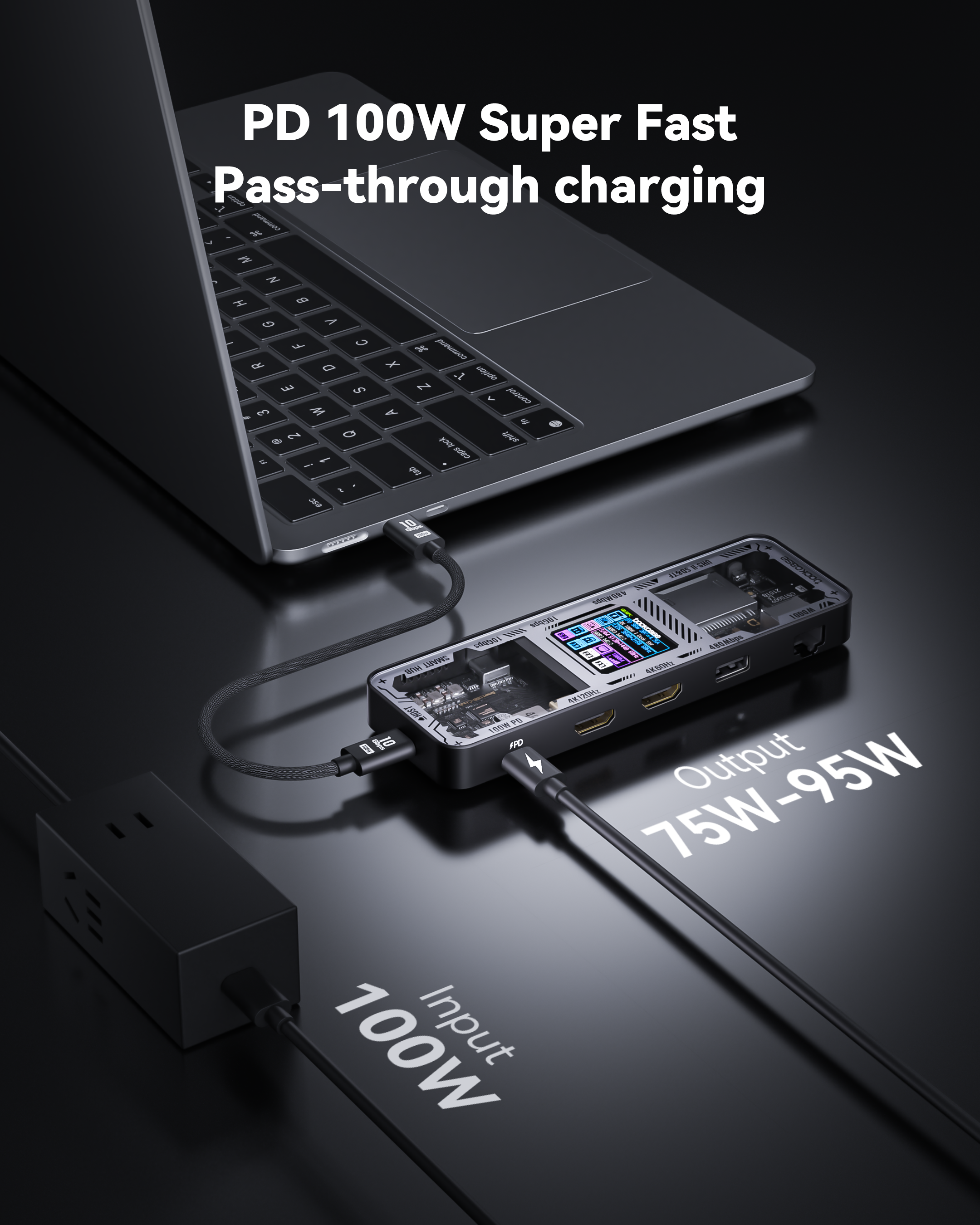 Dockcase Smart 10-in-1 USB-C Hub - Dual HDMI (Explorer Edition)