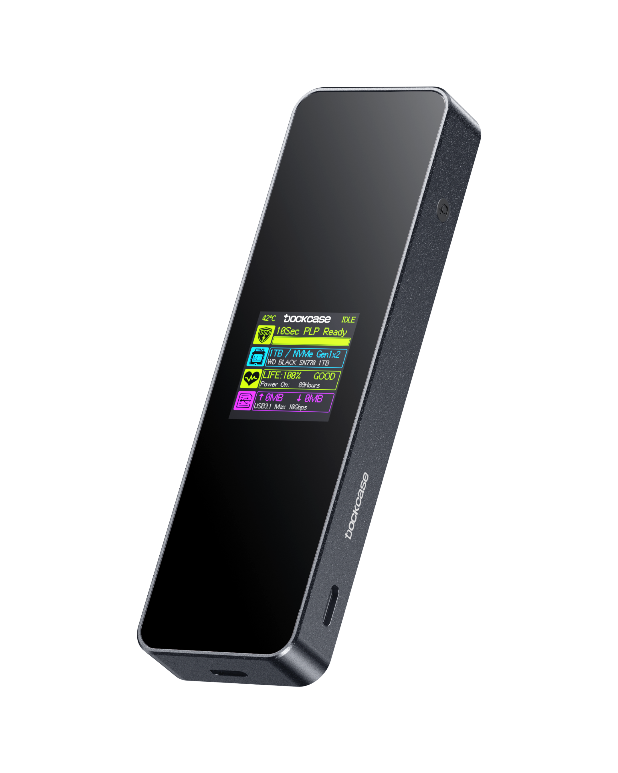 Dockcase Smart M.2 NVMe SSD Enclosure