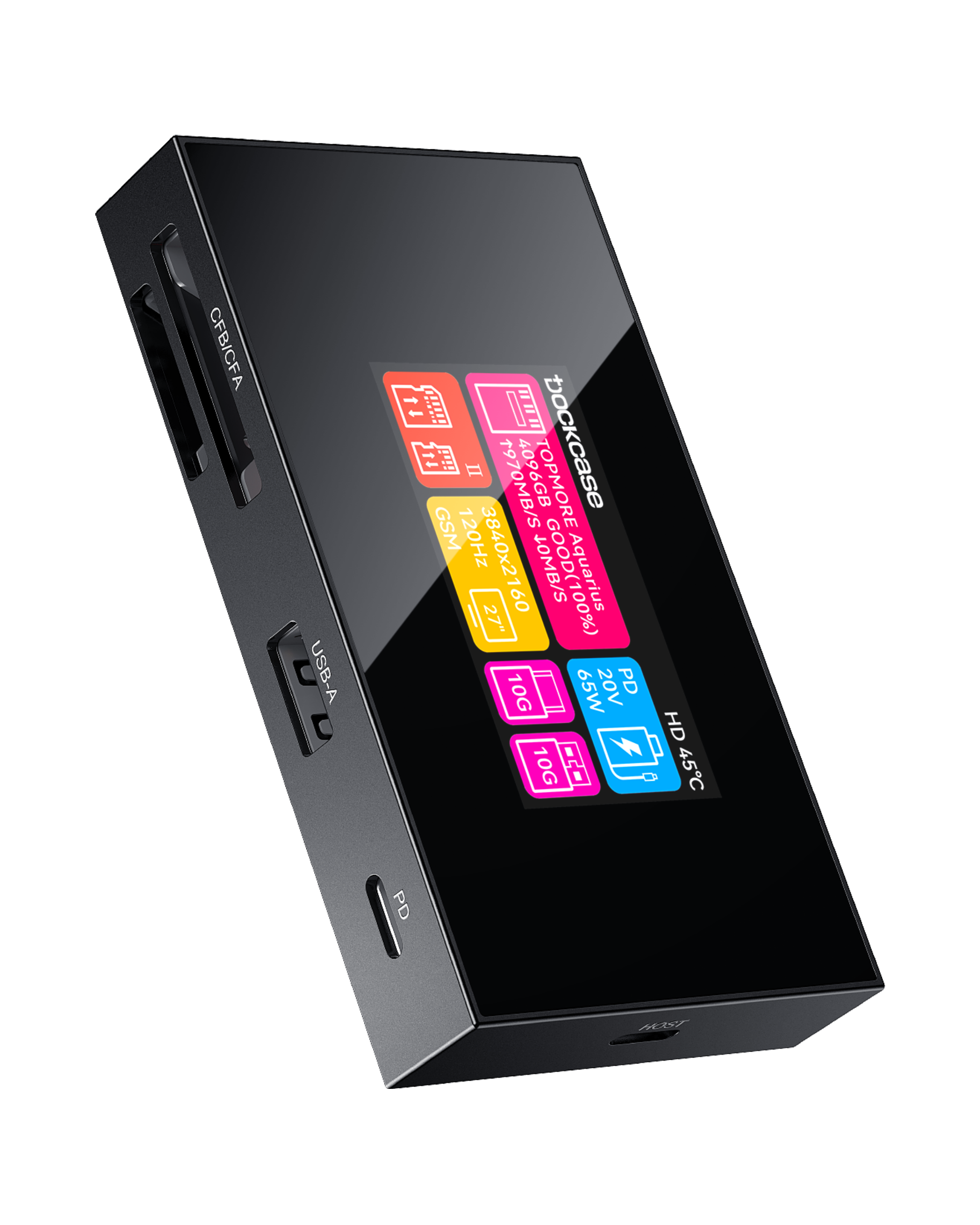 Dockcase Studio Smart  8-in-1 USB-C Hub