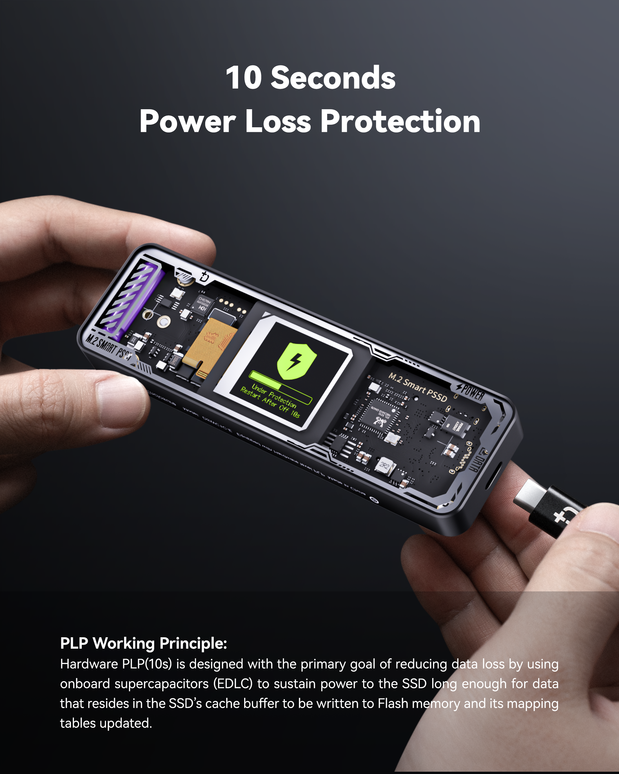 Dockcase Smart M.2 NVMe SSD Enclosure (Explorer Edition)