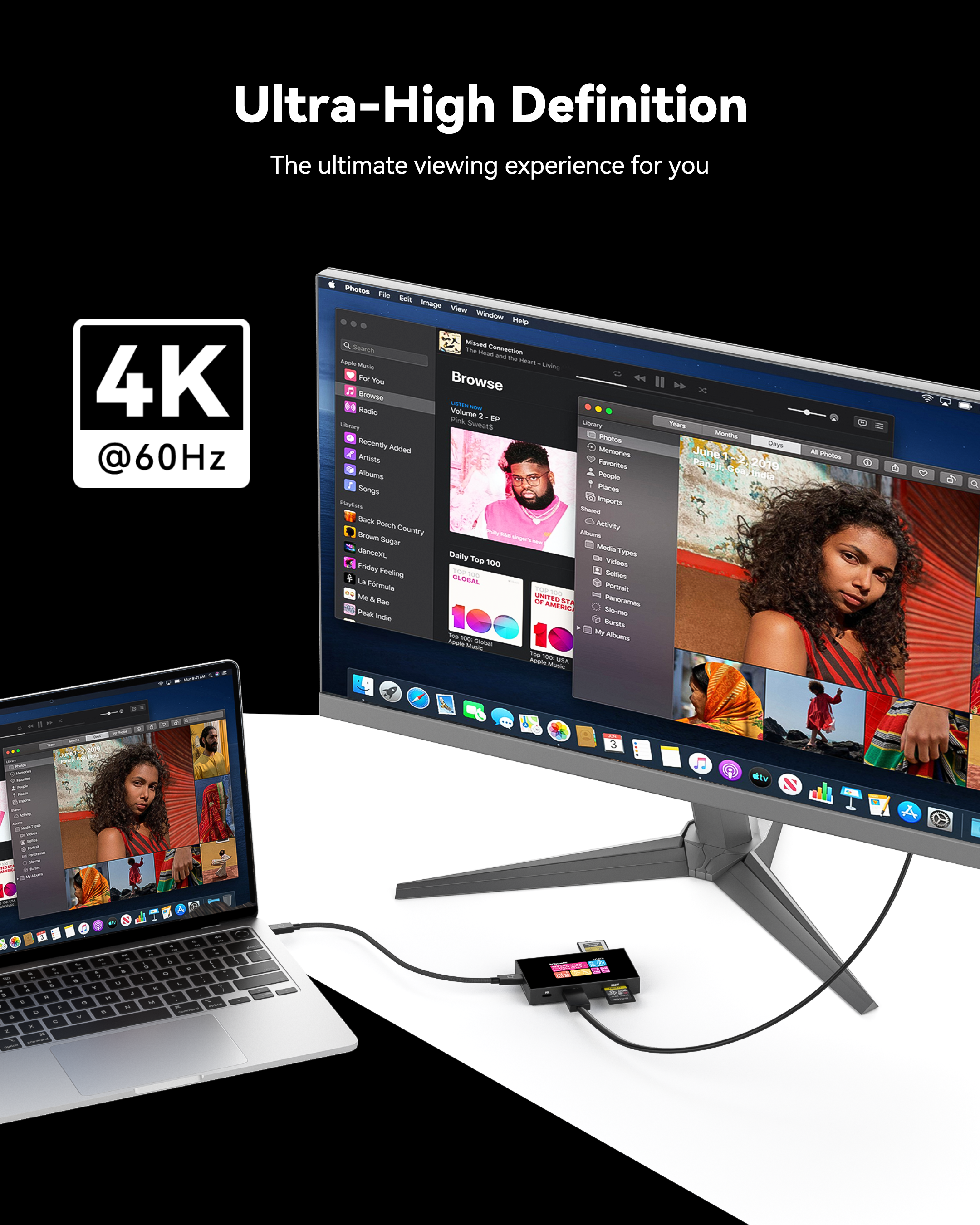 Dockcase Studio Smart  8-in-1 USB-C Hub